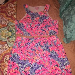 Lilly Pulitzer Two Piece Dress